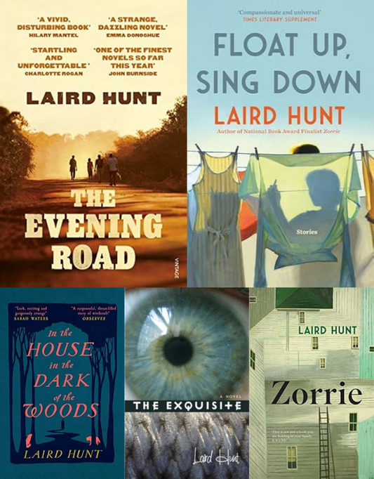 Laird Hunt ~ 5 MP3 AUDIOBOOK COLLECTION