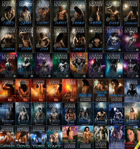 New Species Series & more by Laurann Dohner ~ 51 MP3 AUDIOBOOK COLLECTION