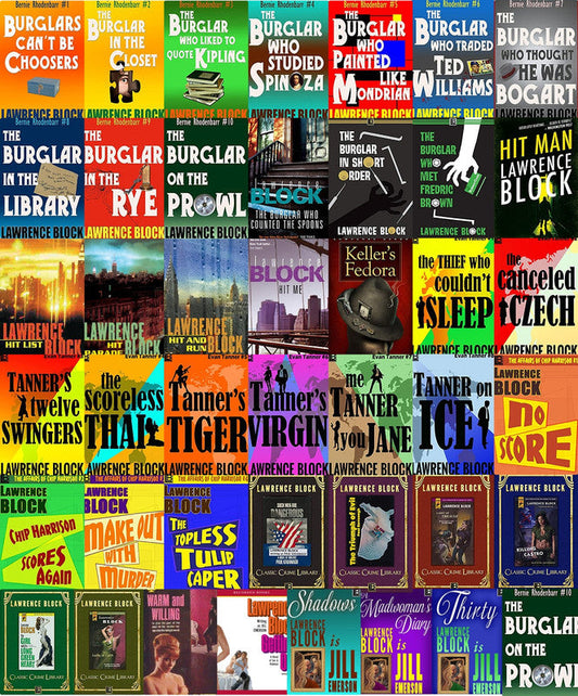 Bernie Rhodenbarr Series & more by Lawrence Block ~ 43 AUDIOBOOK COLLECTION