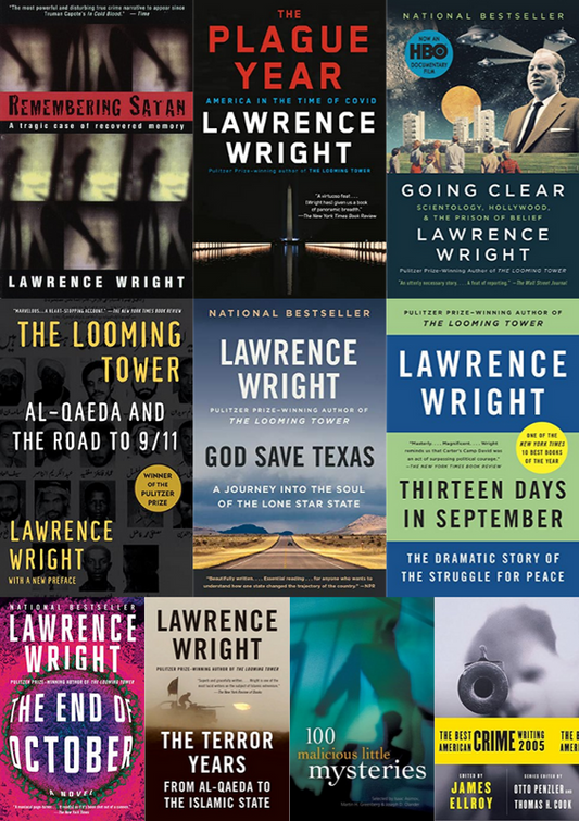 Lawrence Wright ~ 10 MP3 AUDIOBOOK COLLECTION