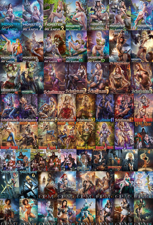 Monster Girl Islands Series & more by Logan Jacobs ~ 63 MP3 AUDIOBOOK COLLECTION