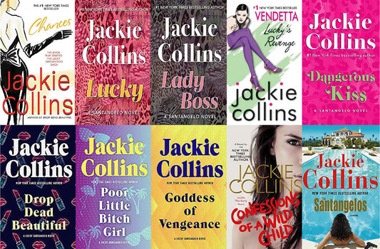 The Lucky Santangelo Series by Jackie Collins ~ 10 MP3 AUDIOBOOK COLLECTION