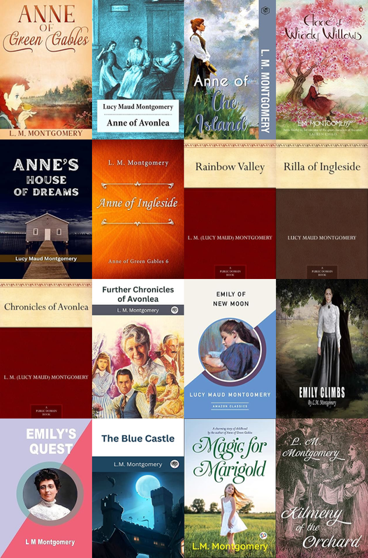 Anne of Green Gables Series & more by Lucy Maud Montgomery ~ 16 MP3 AUDIOBOOK COLLECTION