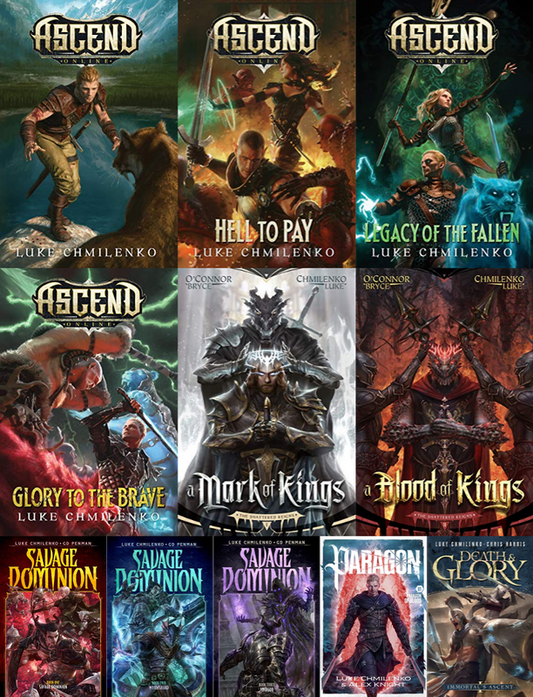 Ascend Online Series & more by Luke Chmilenko ~ 14 MP3 AUDIOBOOK COLLECTION