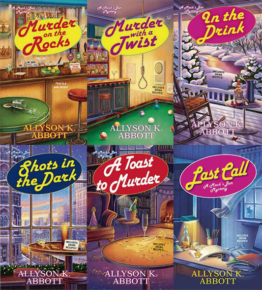 The Mack's Bar Mysteries by Allyson K Abbott 6 MP3 AUDIOBOOK COLLECTION