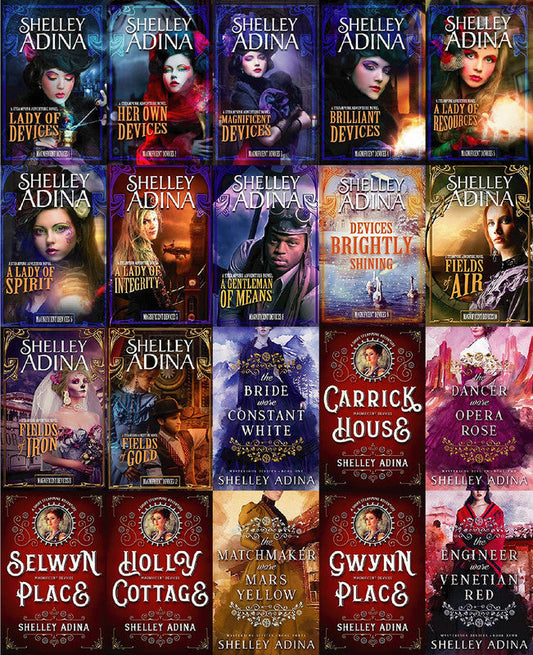 The Magnificent Devices Series by Shelley Adina ~ 19 MP3 AUDIOBOOK COLLECTION