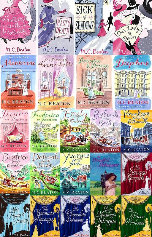 Edwardian Murder Mysteries Series & more by MC Beaton ~ 23 MP3 AUDIOBOOK COLLECTION