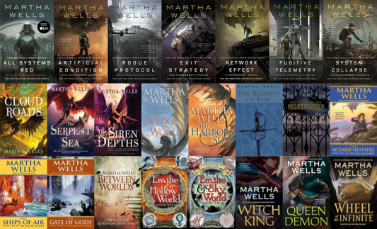 The Murderbot Diaries Series & more by Martha Wells ~ 25 MP3 AUDIOBOOK COLLECTION