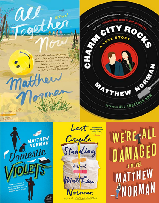 Matthew Norman ~ 5 MP3 AUDIOBOOK COLLECTION