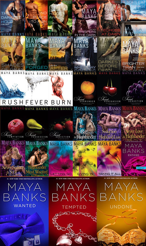 KGI Series & more by Maya Banks ~ 33 MP3 AUDIOBOOK COLLECTION