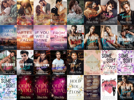 Cloverleigh Farms Series & more by Melanie Harlow ~ 32 MP3 AUDIOBOOK COLLECTION