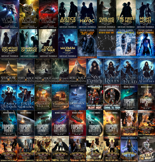 Lone Wolf Squadron Series & more by Michael Anderle ~ 52 MP3 AUDIOBOOK COLLECTION