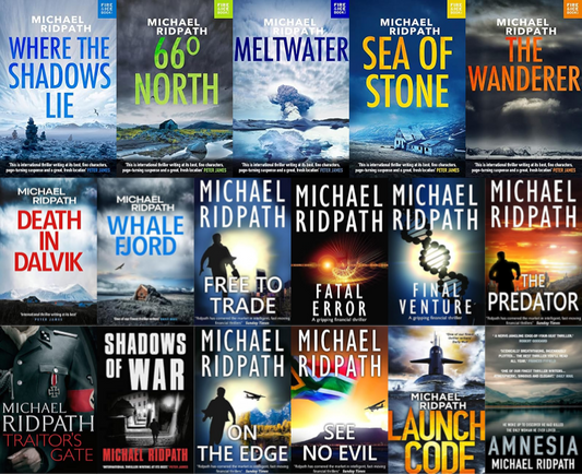 Fire and Ice Series & more by Michael Ridpath ~ 17 MP3 AUDIOBOOK COLLECTION