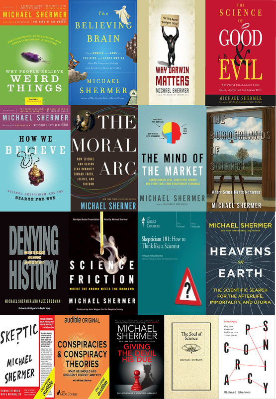 Michael Shermer ~  17 MP3 AUDIOBOOK COLLECTION