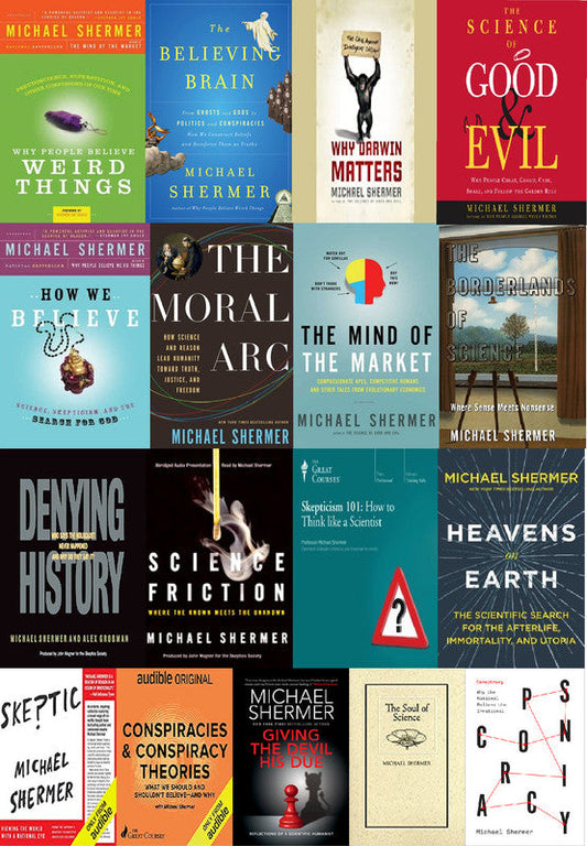 Michael Shermer ~  17 MP3 AUDIOBOOK COLLECTION