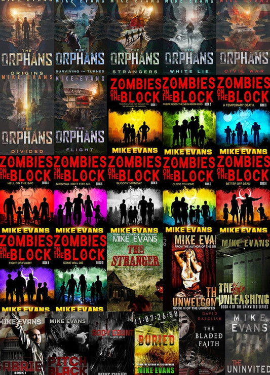 The Orphans Series & more by Mike Evans ~ 26 MP3 AUDIOBOOK COLLECTION