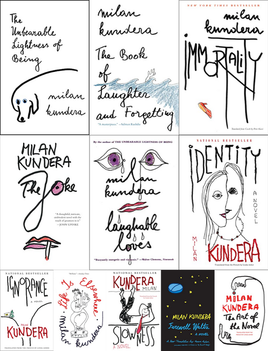 Milan Kundera ~ 11 MP3 AUDIOBOOK COLLECTION