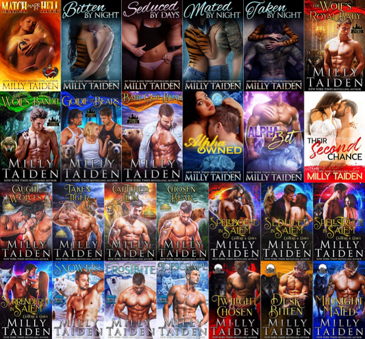 Alpha Claimed Series & more by Milly Taiden ~ 21 MP3 AUDIOBOOK COLLECTION
