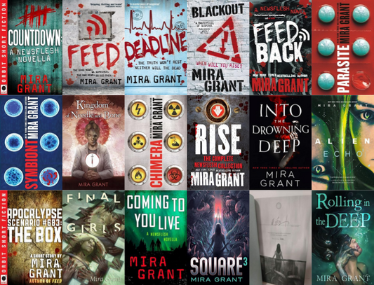 Newsflesh Series & more by Mira Grant ~ 24 MP3 AUDIOBOOK COLLECTION