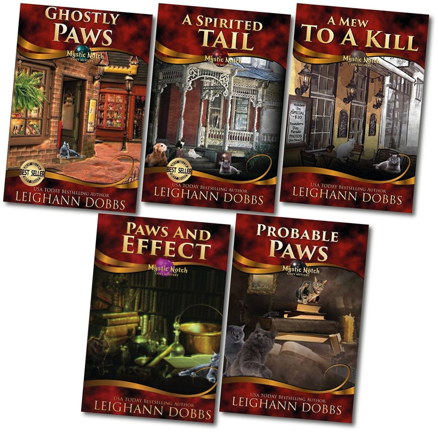 The Mystic Notch Series by Leighann Dobbs ~ 5 MP3 AUDIOBOOK COLLECTION