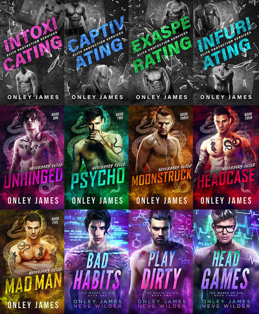 Onley James ~ 12 MP3 AUDIOBOOKS