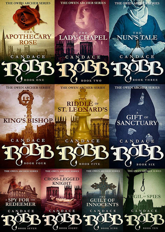 The Owen Archer Series by Candace Robb ~ 10 MP3 AUDIOBOOK COLLECTION