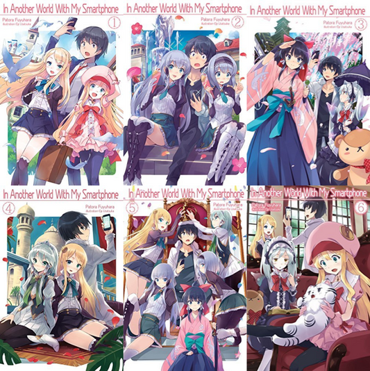 In Another World With My Smartphone Series by Patora Fuyuhara ~ 6 MP3 AUDIOBOOK COLLECTION