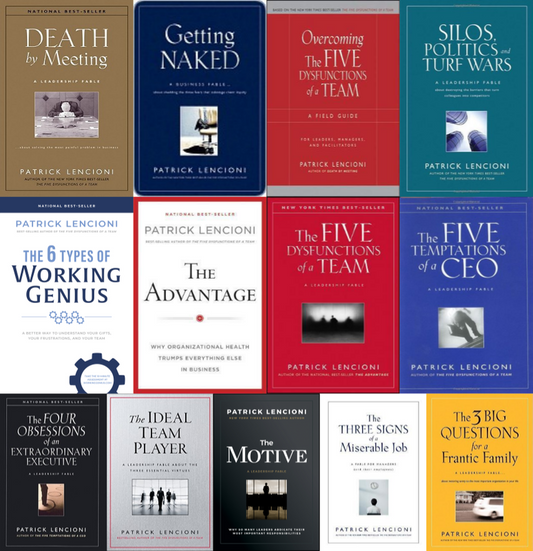 Patrick Lencioni ~ 13 MP3 AUDIOBOOK COLLECTION