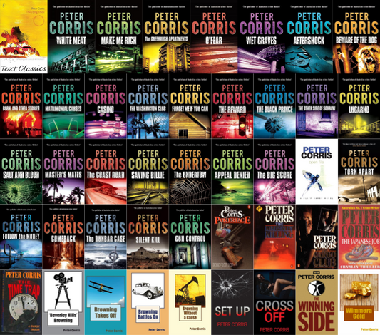 Cliff Hardy Series & more by Peter Corris ~ 45 MP3 AUDIOBOOK COLLECTION