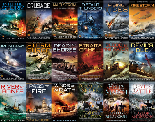 Destroyermen Series & more by Taylor Anderson ~ 18 MP3 AUDIOBOOK COLLECTION