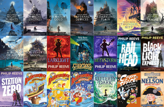 Mortal Engines Quartet Series & more by Philip Reeve ~ 21 MP3 AUDIOBOOK COLLECTION