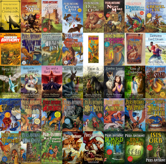Xanth Series by Piers Anthony ~ 40 MP3 AUDIOBOOK COLLECTION