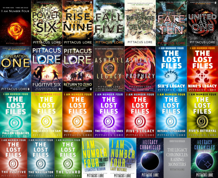 Lorien Legacies Series & more by Pittacus Lore ~ 30 MP3 AUDIOBOOK COLLECTION