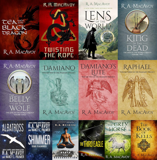Black Dragon Series & more by R.A. MacAvoy ~ 14 MP3 AUDIOBOOK COLLECTION