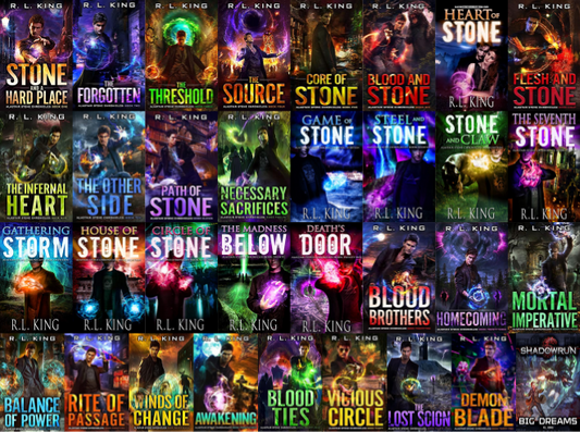 Alastair Stone Chronicles Series & more by R.L. King ~ 33 MP3 AUDIOBOOK COLLECTION