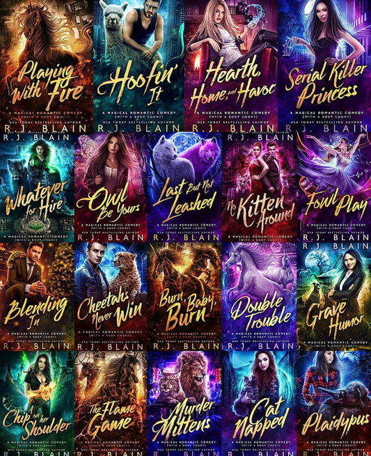 Magical Romantic Comedy by RJ Blain  ~ 19 AUDIOBOOK COLLECTION