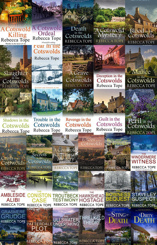 Thea Osborne Series & more by Rebecca Tope  ~ 33 AUDIOBOOK COLLECTION