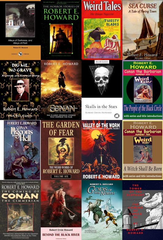 Robert E Howard ~ 18 MP3 AUDIOBOOK COLLECTION