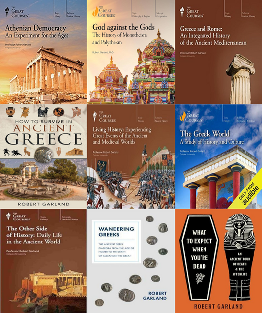 The Great Courses Series by Robert Garland ~ 9 MP3 AUDIOBOOK COLLECTION