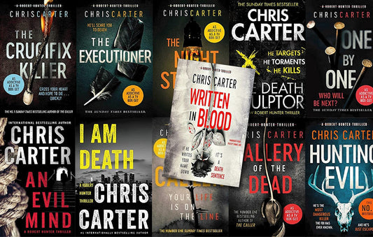 Robert Hunter Series by Chris Carter ~ 11 MP3 AUDIOBOOK COLLECTION