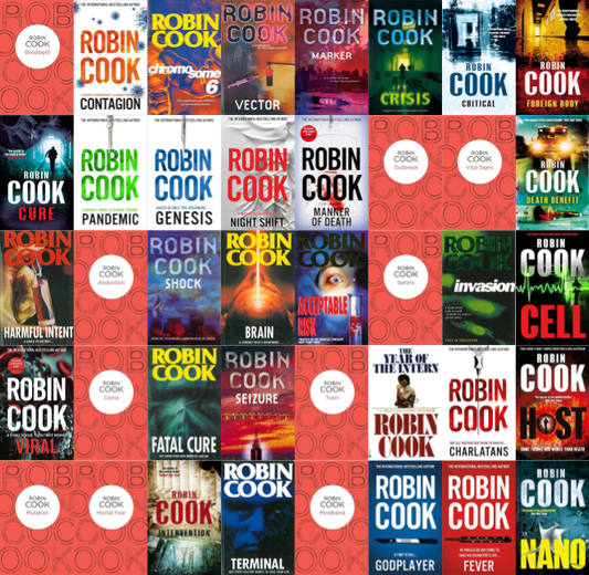 Jack Stapleton and Laurie Montgomery Series & more by Robin Cook ~ 40 MP3 AUDIOBOOK COLLECTION