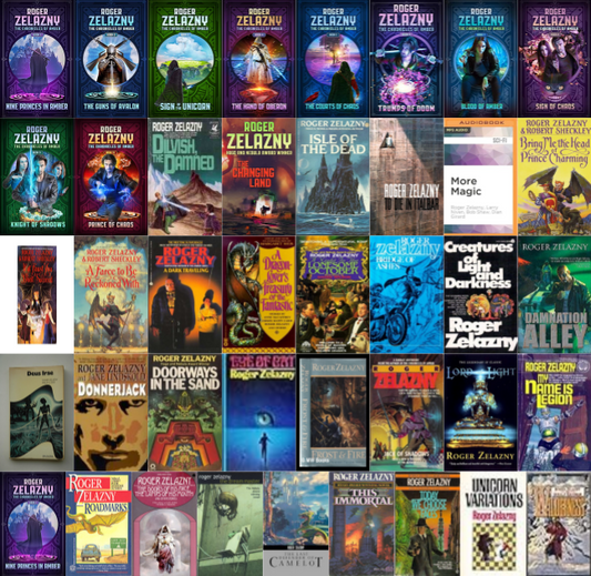 The Chronicles of Amber Series & more by Roger Zelazny  ~ 41 MP3 AUDIOBOOK COLLECTION