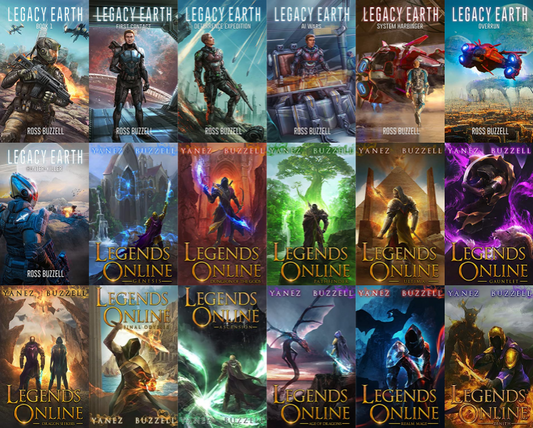 Legacy Earth Series & more by Ross Buzzell ~ 18 MP3 AUDIOBOOK COLLECTION