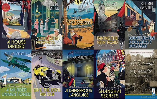 The Rowland Sinclair Series by Sulari Gentill 10 MP3 AUDIOBOOK COLLECTION