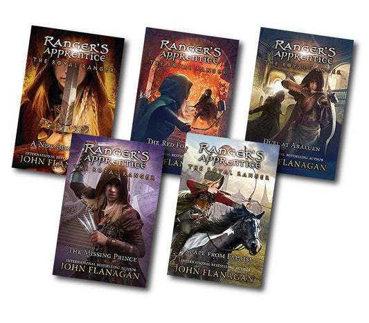 Ranger's Apprentice: The Royal Ranger Series by John Flanagan ~ 5 MP3 AUDIOBOOK COLLECTION