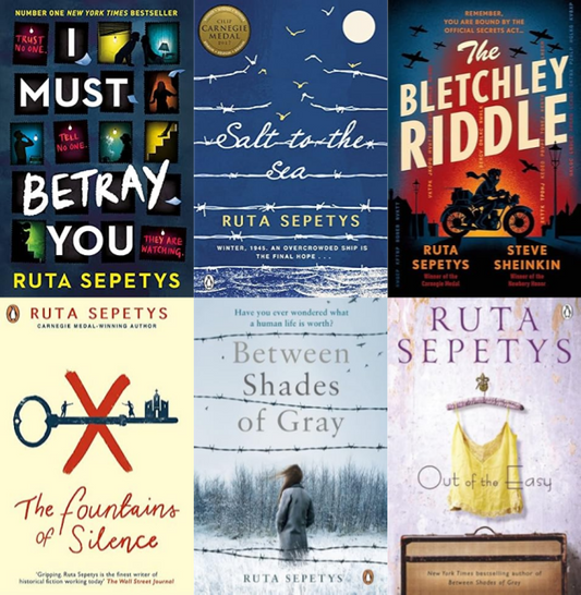 Ruta Sepetys ~ 6 MP3 AUDIOBOOK COLLECTION