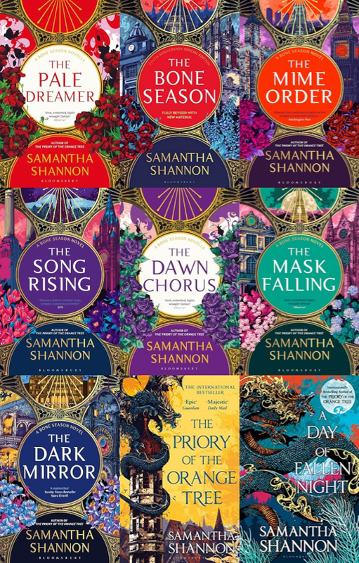 The Bone Season Series & more by Samantha Shannon ~ 9 MP3 AUDIOBOOK COLLECTION