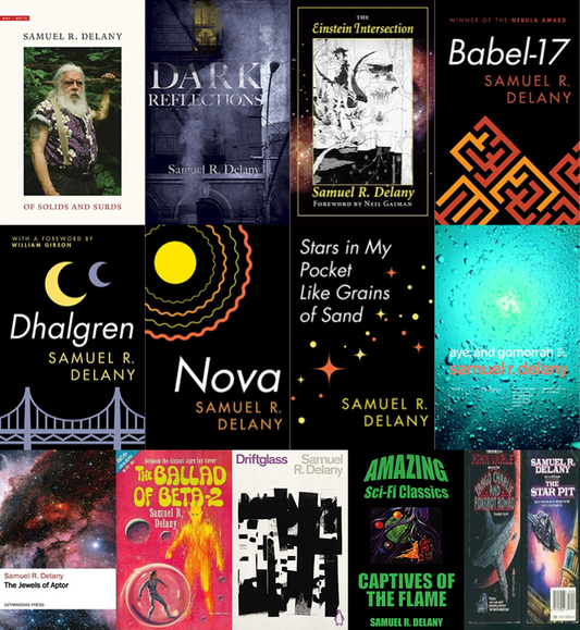 Samuel R. Delany ~ 13 MP3 AUDIOBOOK COLLECTION
