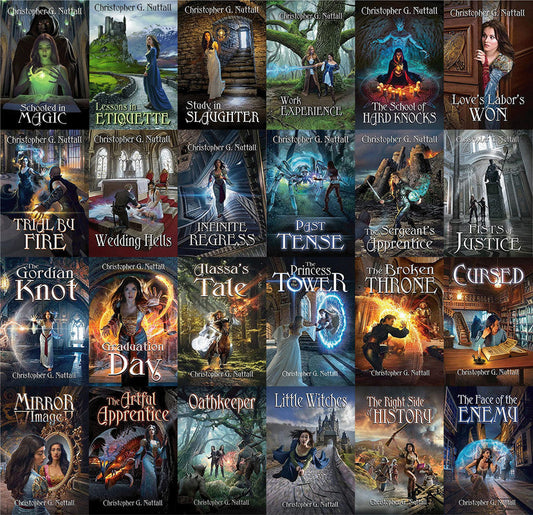 The Schooled in Magic Series by Christopher G. Nuttall ~ 24 MP3 AUDIOBOOK COLLECTION