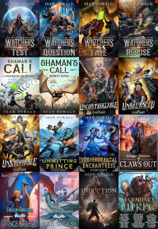 Life in Exile Series & more by Sean Oswald ~ 16 MP3 AUDIOBOOK COLLECTION